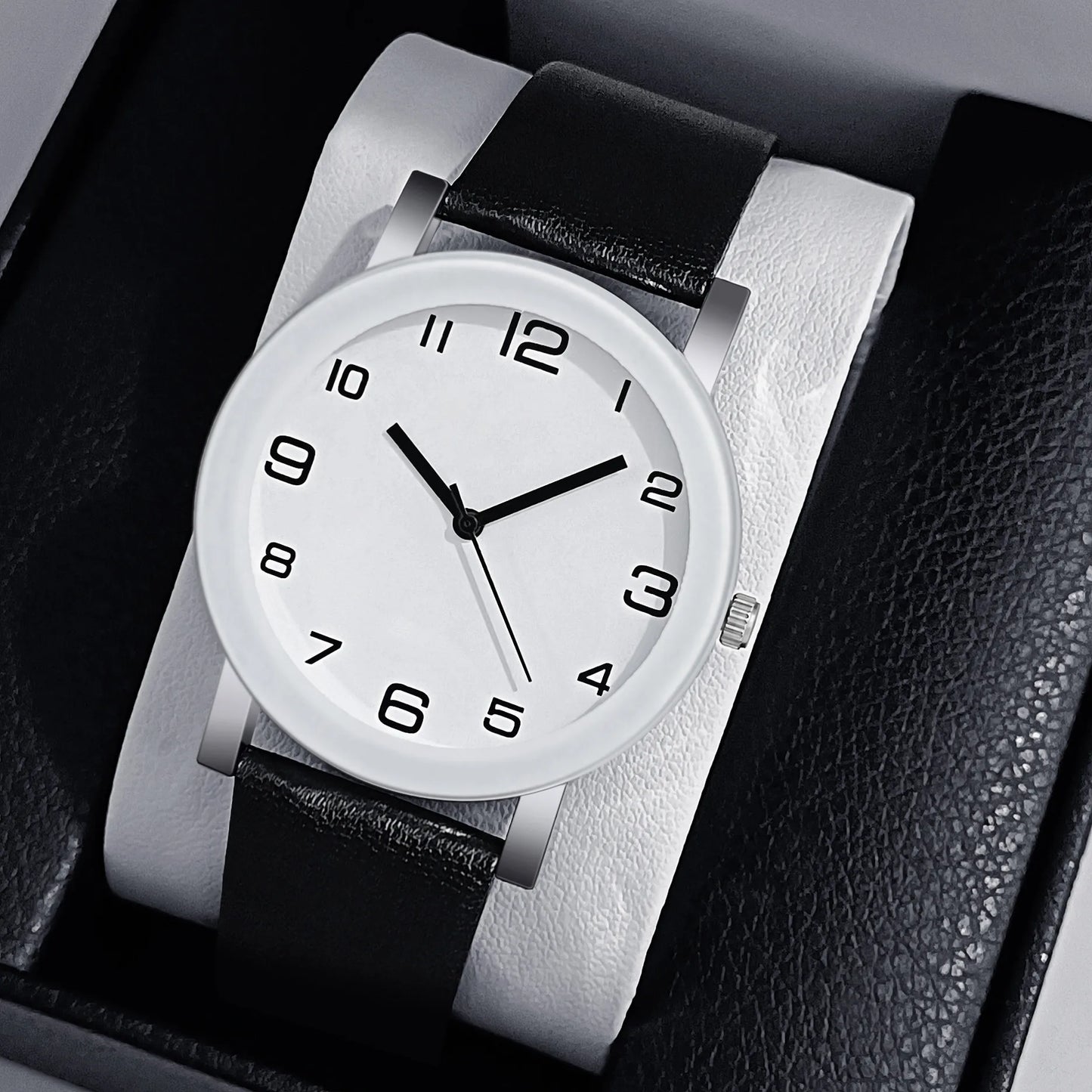 Luxury Men Watch Casual Leather Quartz