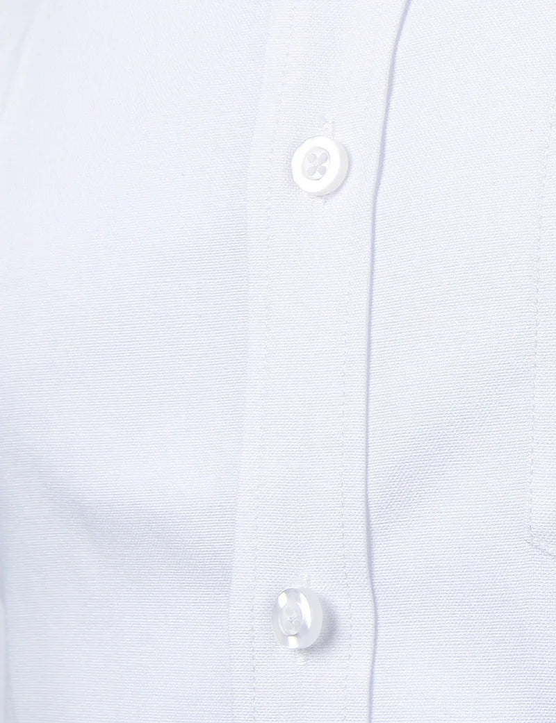 White Oxford Cotton Dress Shirts