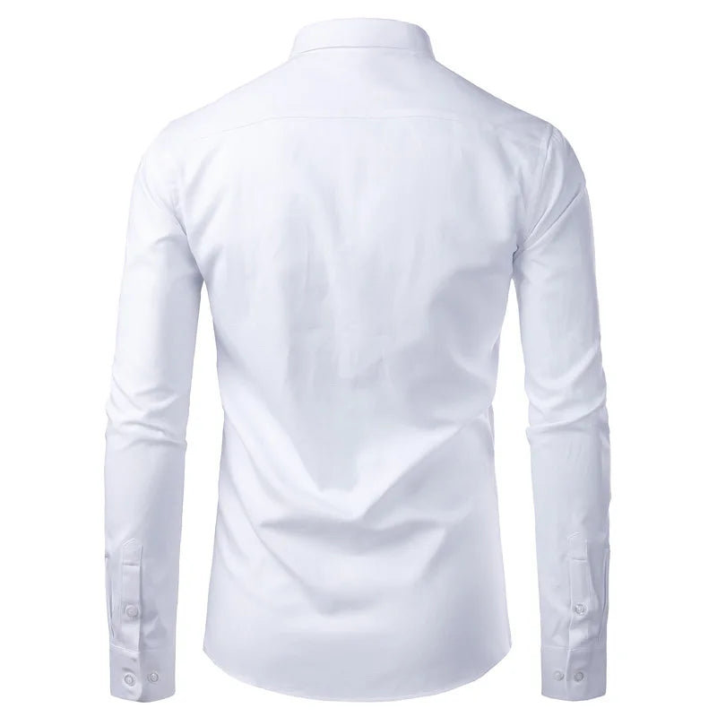 White Oxford Cotton Dress Shirts