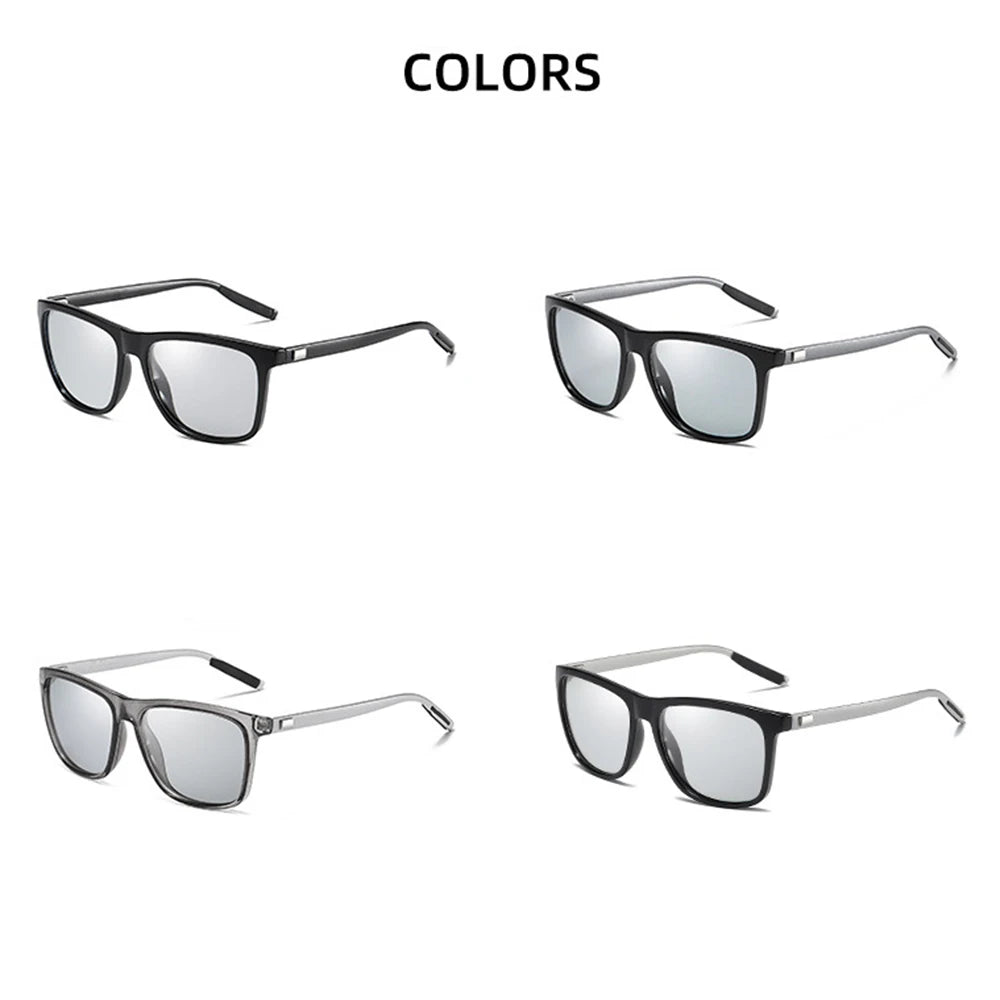 Color Change Photochromic Polarized Sunglasses