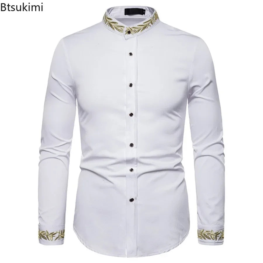 Men's Summer Casual Long Sleeve Shirts