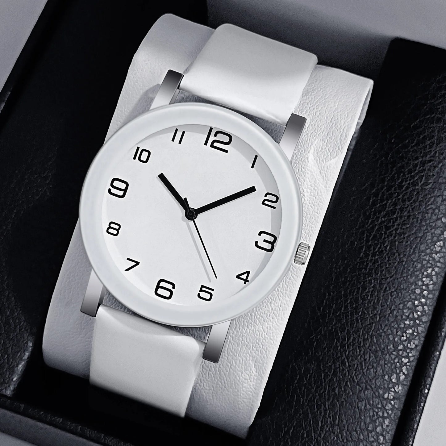 Luxury Men Watch Casual Leather Quartz