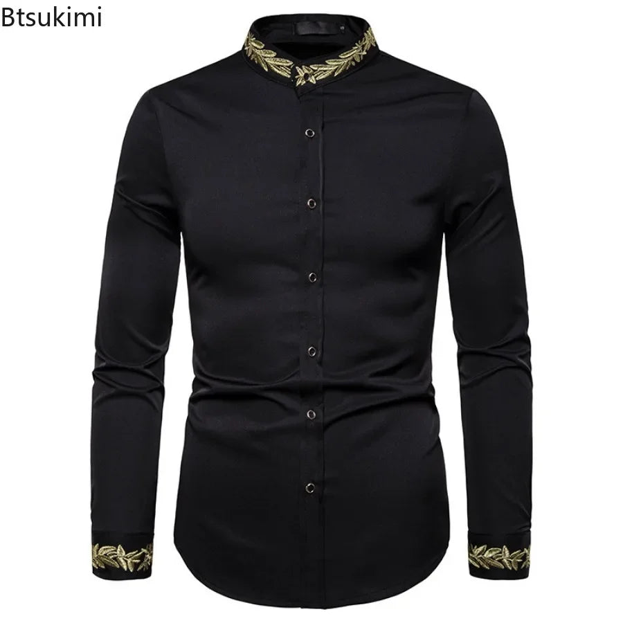 Men's Summer Casual Long Sleeve Shirts